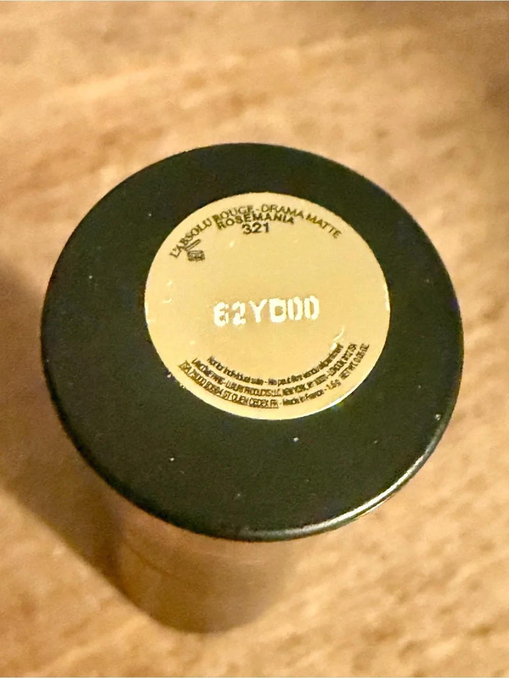 Lancôme Paris L'ABSOLU ROUGE DRAMA MATTE LIPSTICK in Shade 321 Rosemania 1.6gms